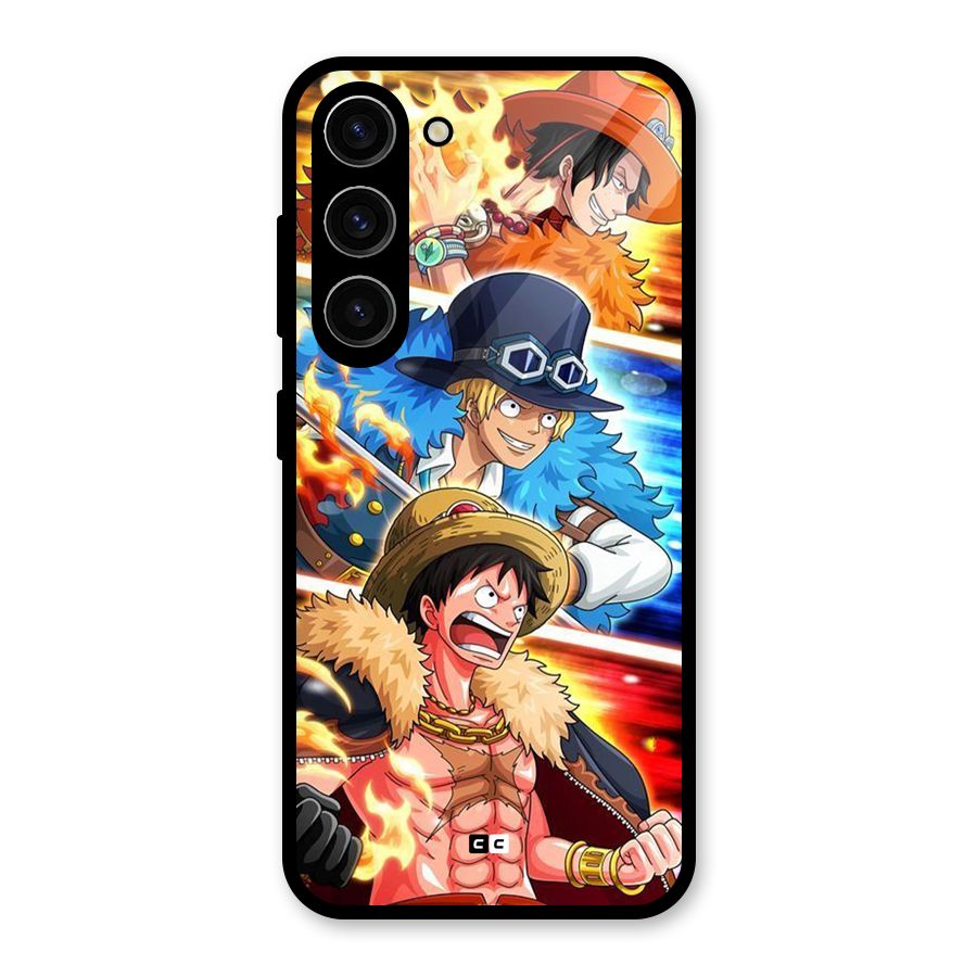 Pirate Brothers Glass Back Case for Galaxy S23