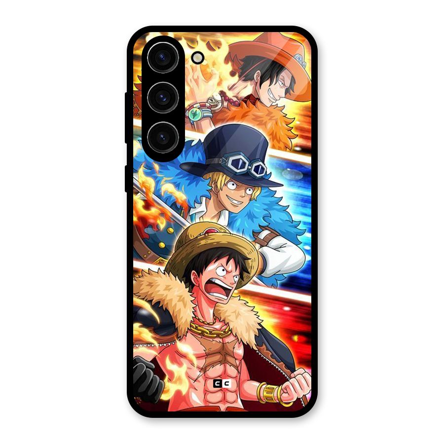 Pirate Brothers Glass Back Case for Galaxy S23 Plus