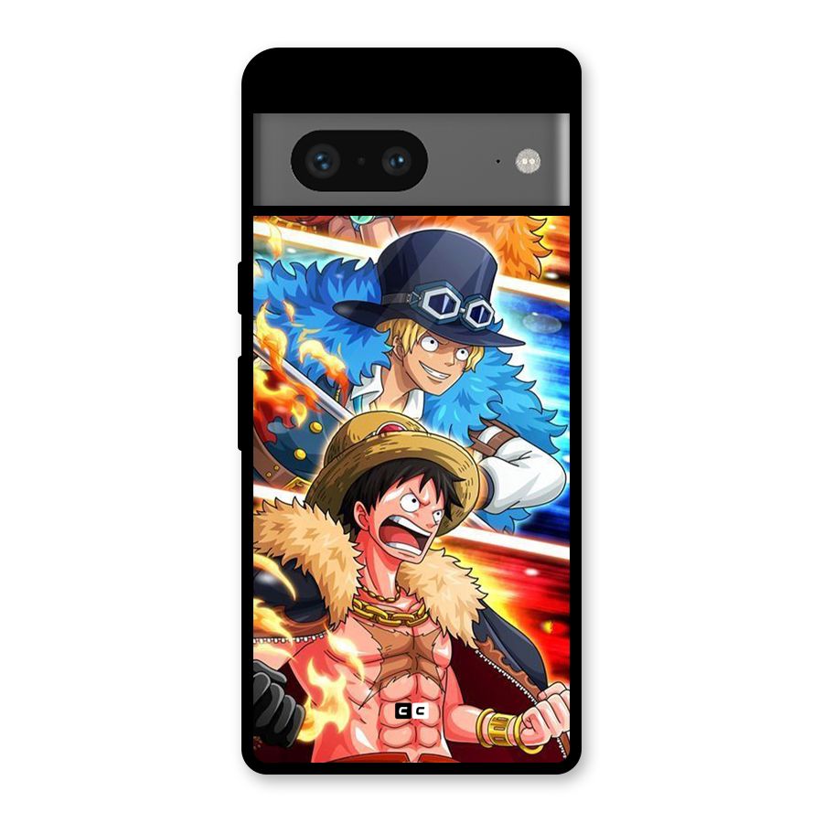 Pirate Brothers Glass Back Case for Google Pixel 7