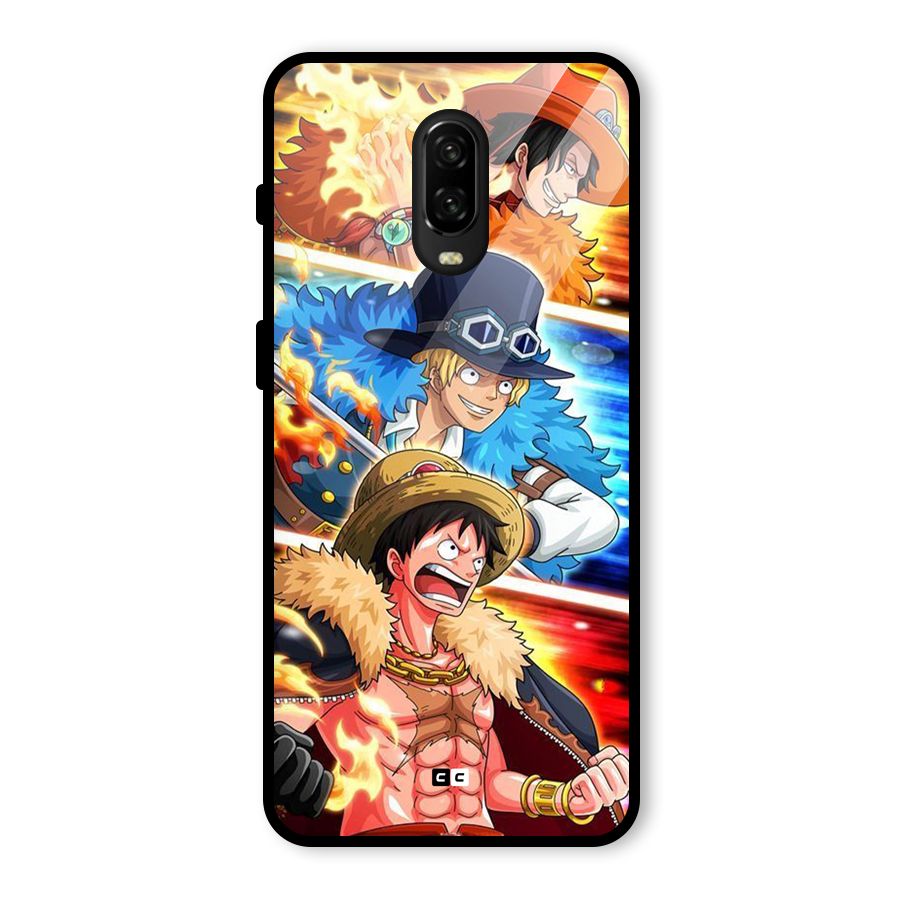 Pirate Brothers Glass Back Case for OnePlus 6T