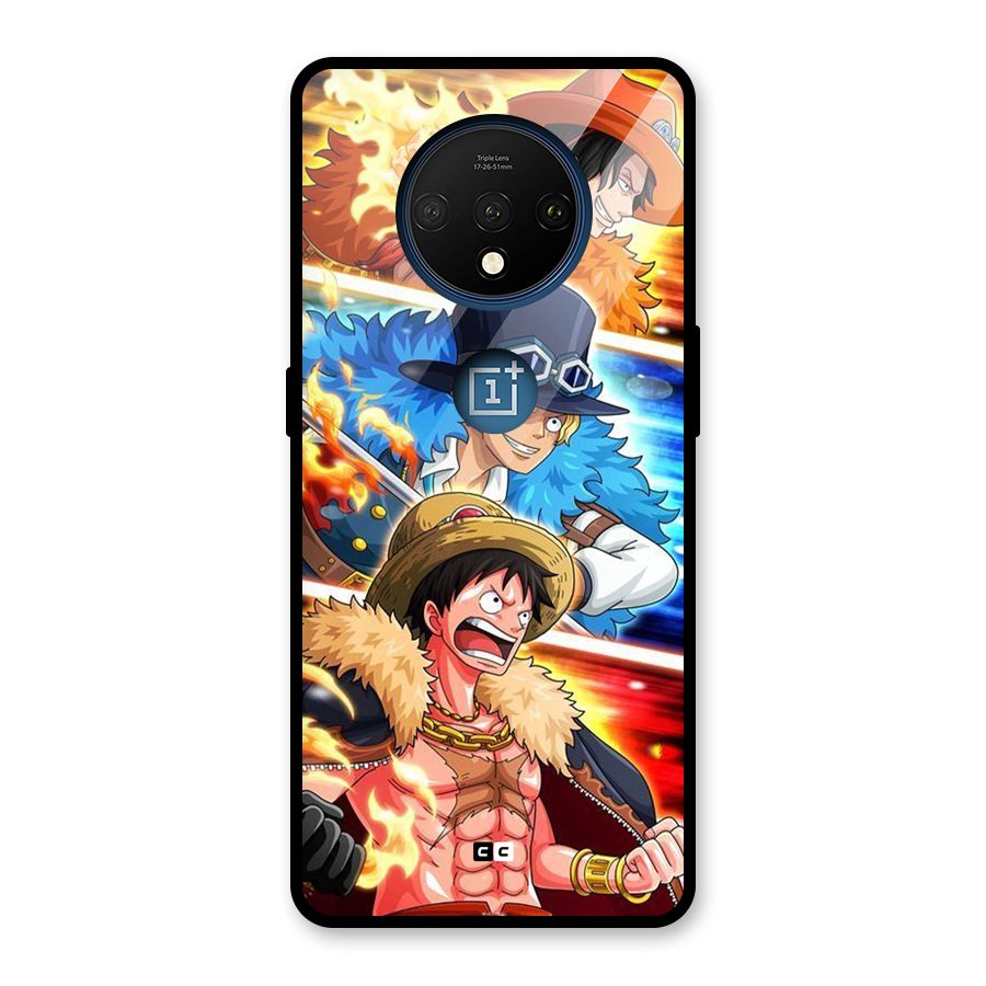 Pirate Brothers Glass Back Case for OnePlus 7T