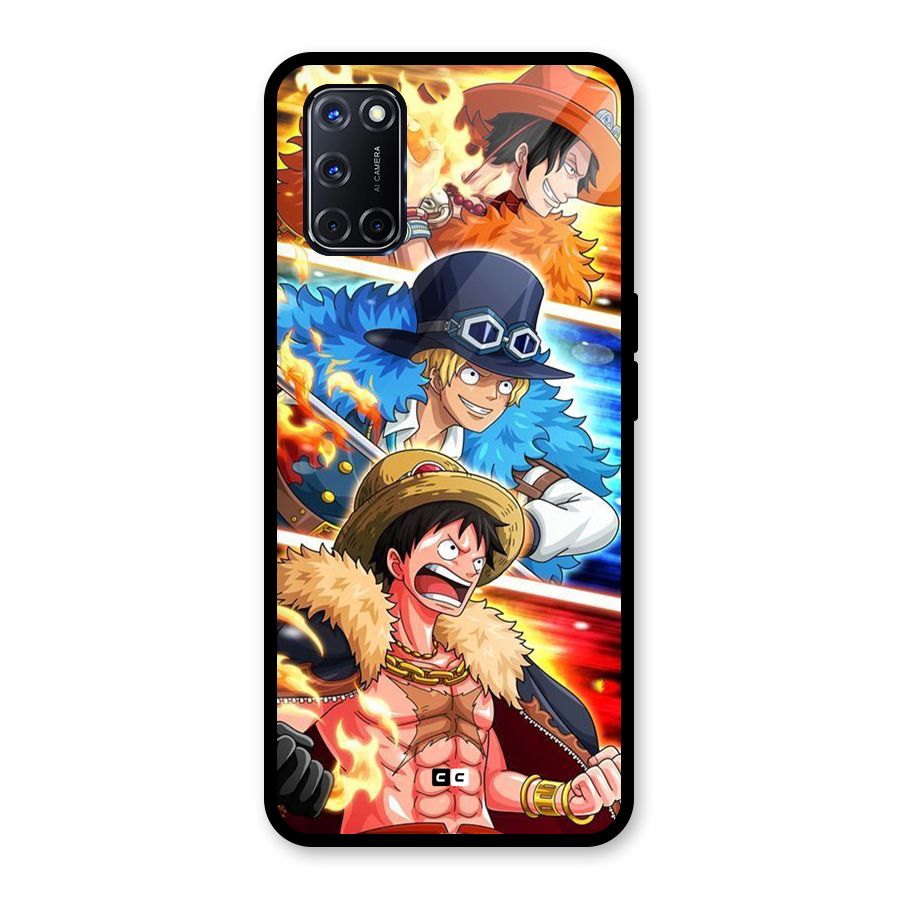 Pirate Brothers Glass Back Case for Oppo A52