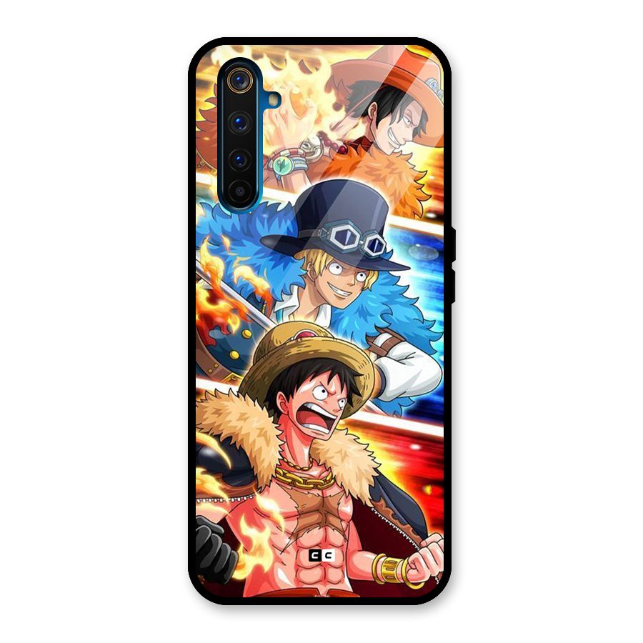 Pirate Brothers Glass Back Case for Realme 6 Pro