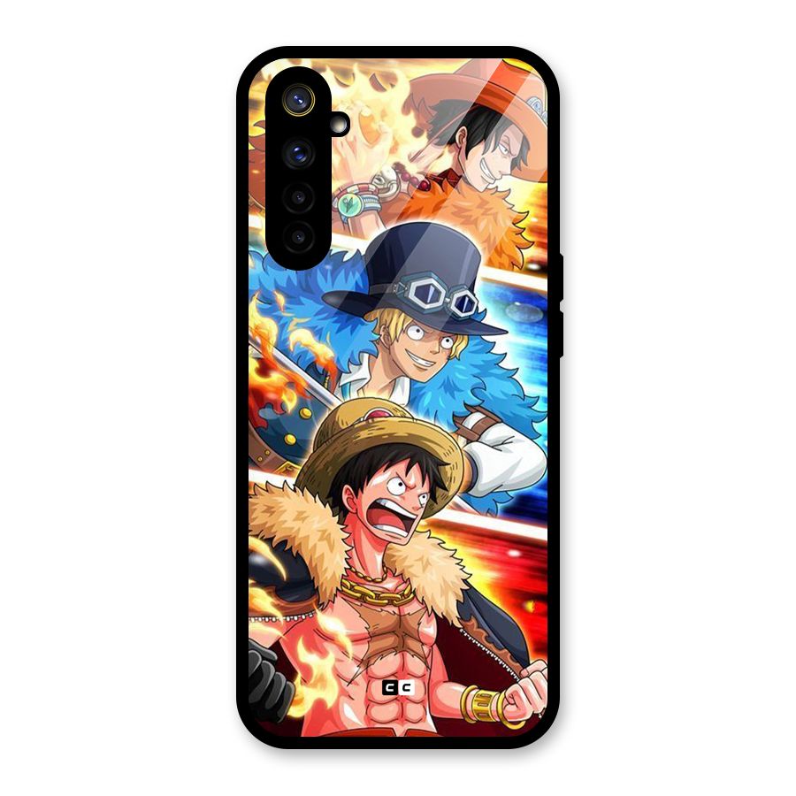 Pirate Brothers Glass Back Case for Realme 6i