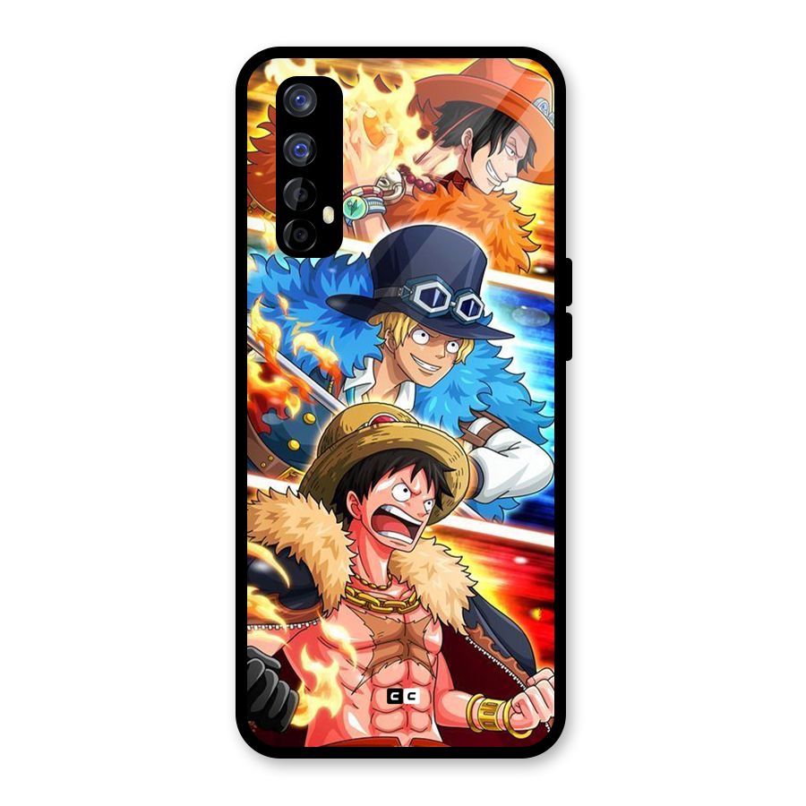 Pirate Brothers Glass Back Case for Realme Narzo 20 Pro