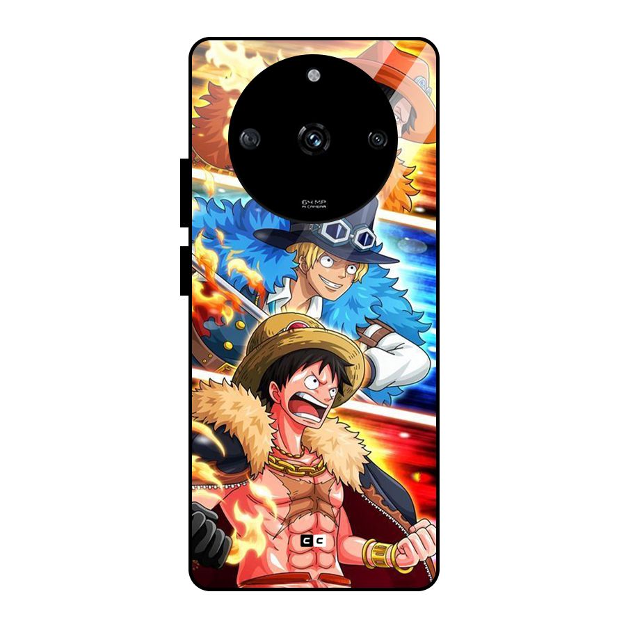 Pirate Brothers Glass Back Case for Realme Narzo 60 5G