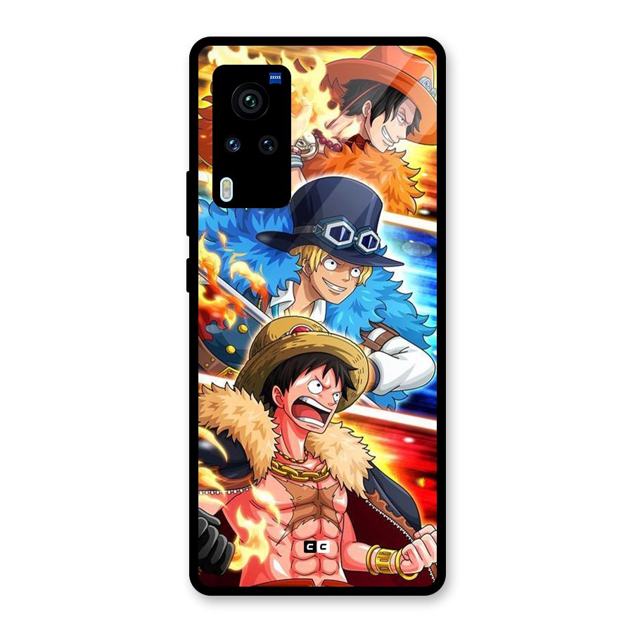 Pirate Brothers Glass Back Case for Vivo X60 Pro