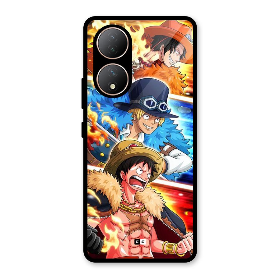 Pirate Brothers Glass Back Case for Vivo Y100
