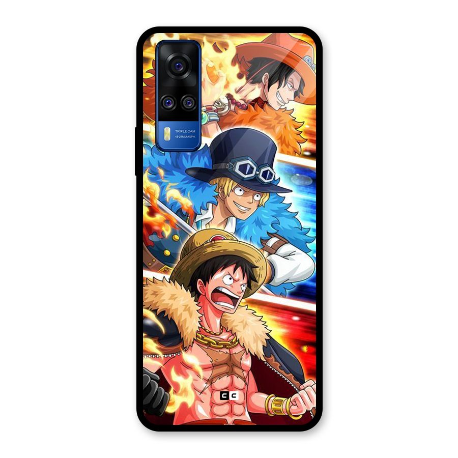 Pirate Brothers Glass Back Case for Vivo Y31