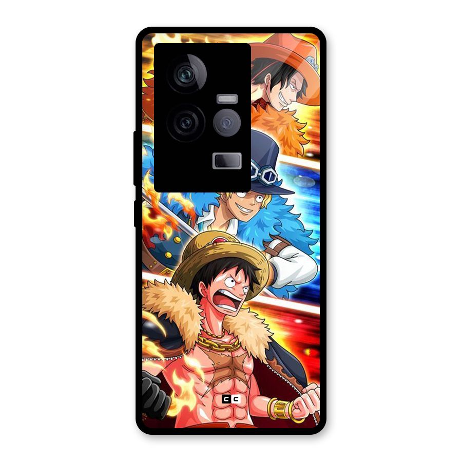 Pirate Brothers Glass Back Case for Vivo iQOO 11 5G
