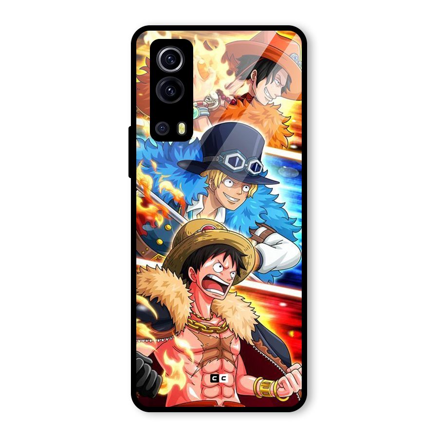 Pirate Brothers Glass Back Case for Vivo iQOO Z3