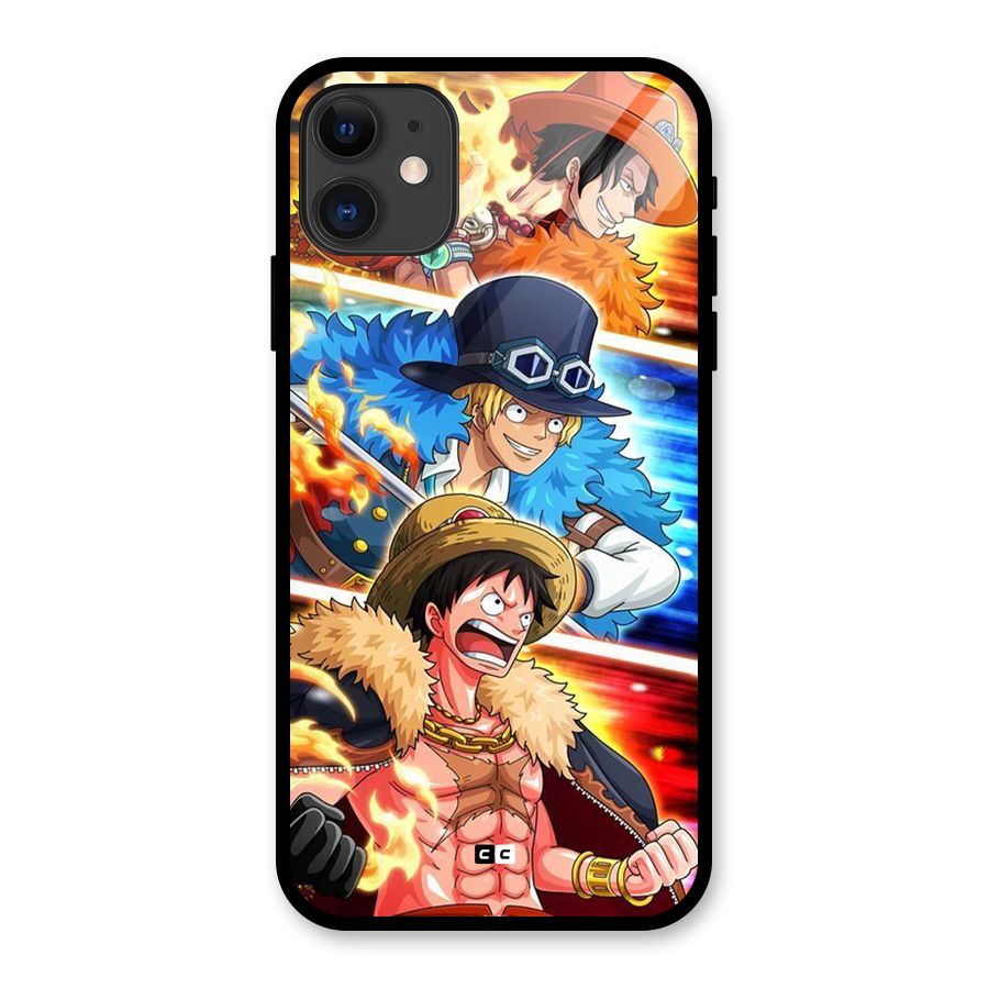 Pirate Brothers Glass Back Case for iPhone 11