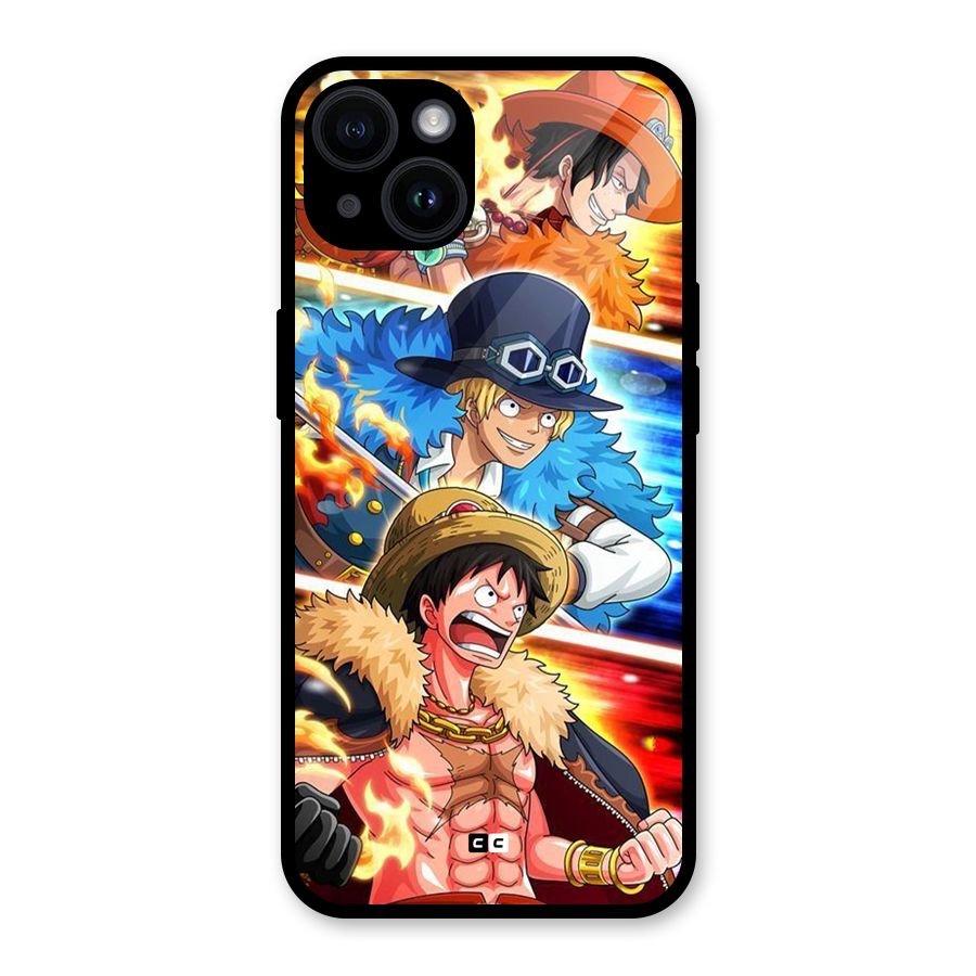 Pirate Brothers Glass Back Case for iPhone 14