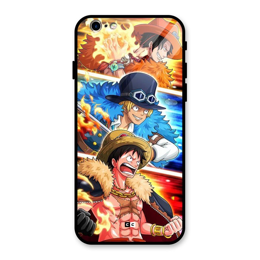 Pirate Brothers Glass Back Case for iPhone 6 6S