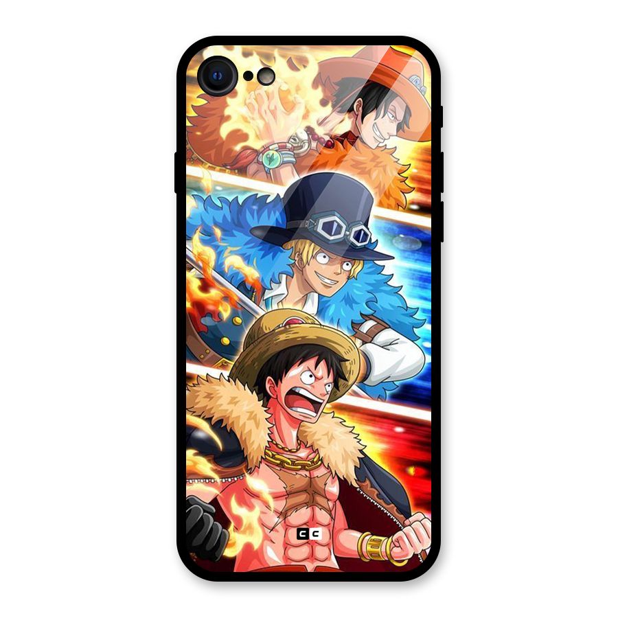 Pirate Brothers Glass Back Case for iPhone 7