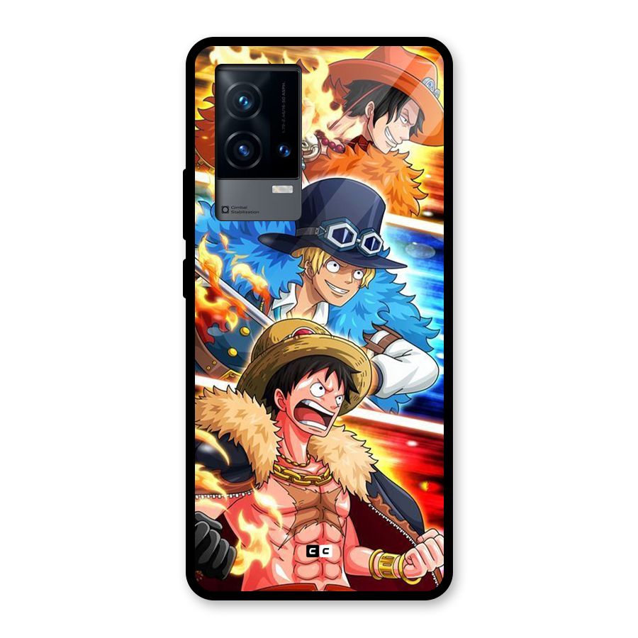 Pirate Brothers Glass Back Case for iQOO 9 5G
