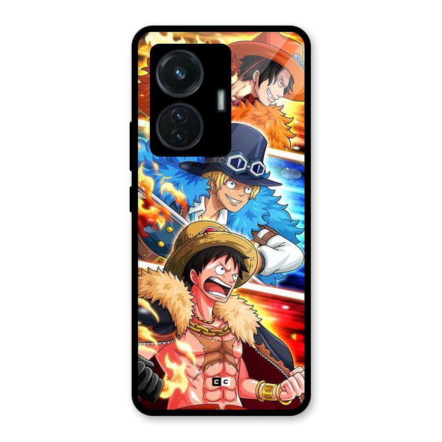 Pirate Brothers Glass Back Case for iQOO Z6 44W