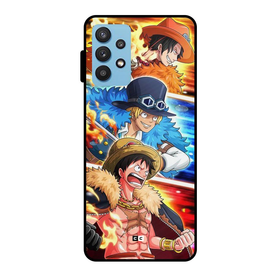 Pirate Brothers Metal Back Case for Galaxy M32 5G