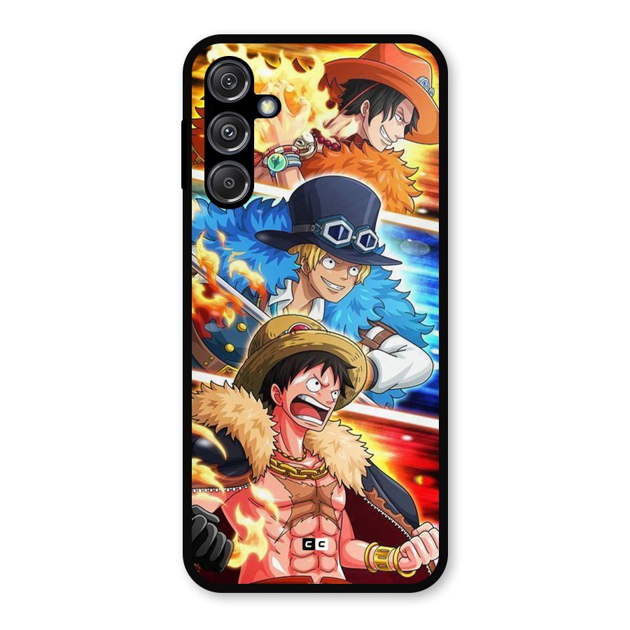 Pirate Brothers Metal Back Case for Galaxy M34 5G