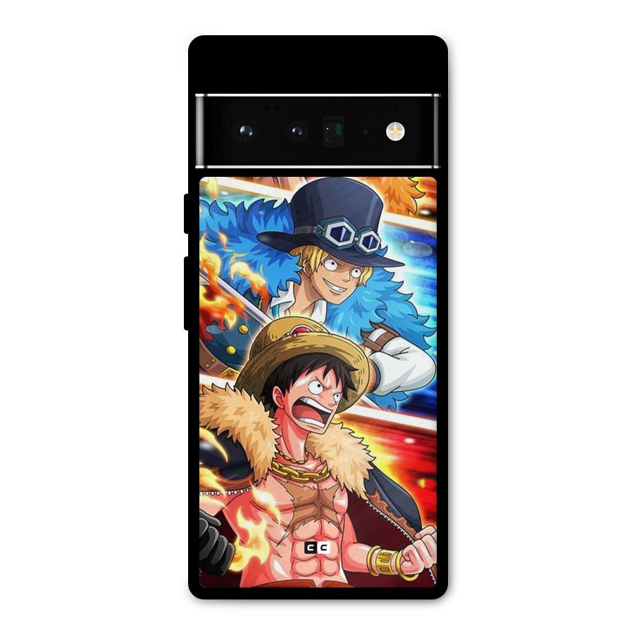 Pirate Brothers Metal Back Case for Google Pixel 6 Pro