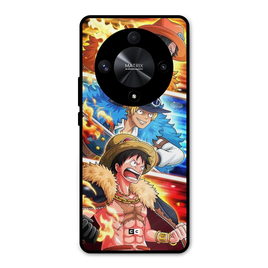 Pirate Brothers Metal Back Case for Honor X9b