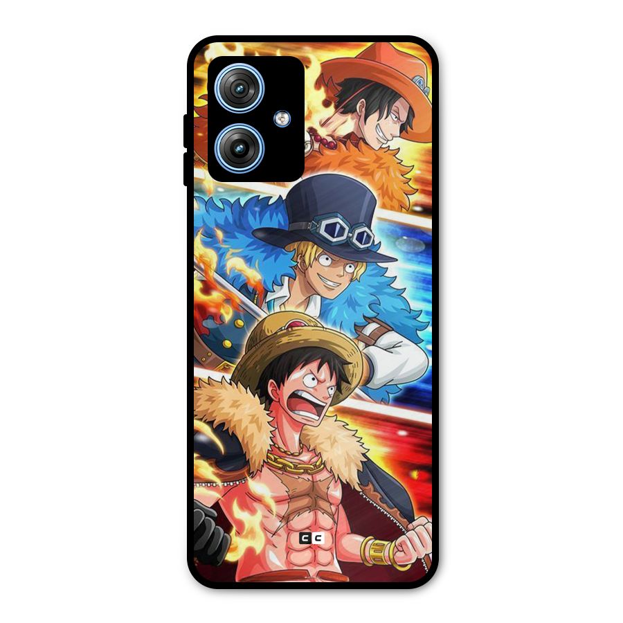Pirate Brothers Metal Back Case for Moto G54
