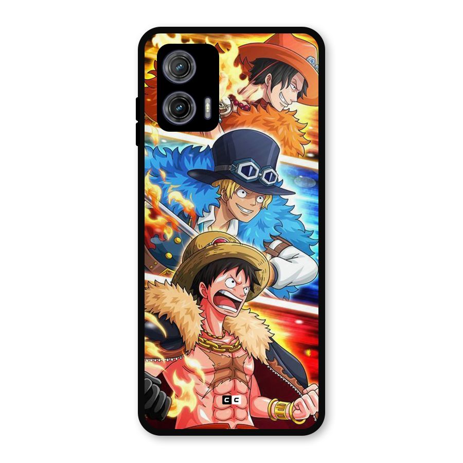 Pirate Brothers Metal Back Case for Moto G73