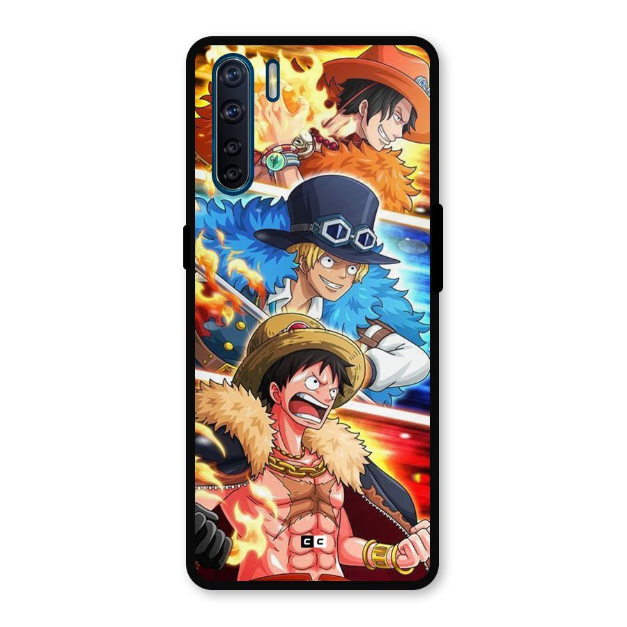 Pirate Brothers Metal Back Case for Oppo F15
