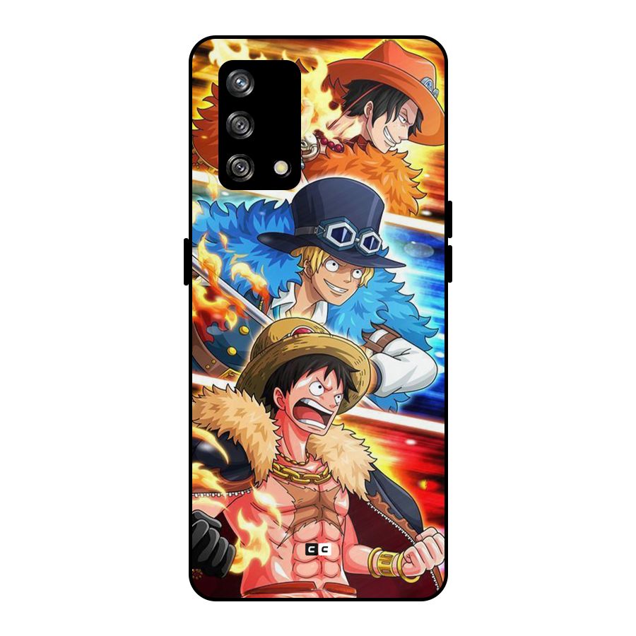 Pirate Brothers Metal Back Case for Oppo F19