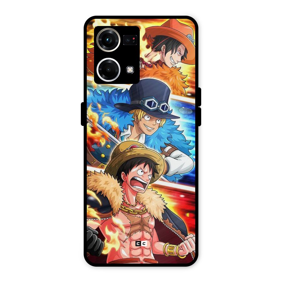 Pirate Brothers Metal Back Case for Oppo F21s Pro 4G