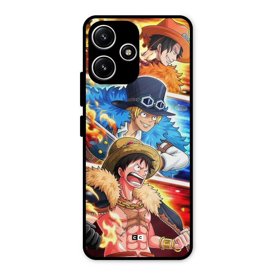 Pirate Brothers Metal Back Case for Poco M6 Pro