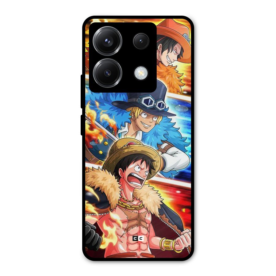 Pirate Brothers Metal Back Case for Poco X6