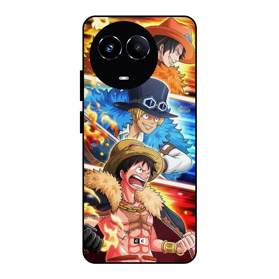 Pirate Brothers Metal Back Case for Realme 11 5G