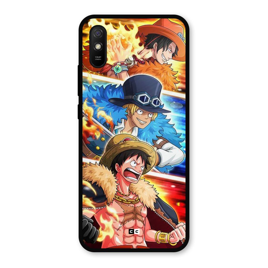 Pirate Brothers Metal Back Case for Redmi 9a