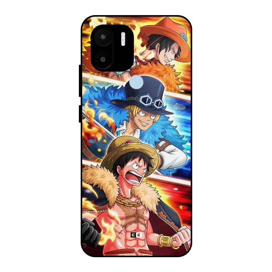 Pirate Brothers Metal Back Case for Redmi A1 Plus