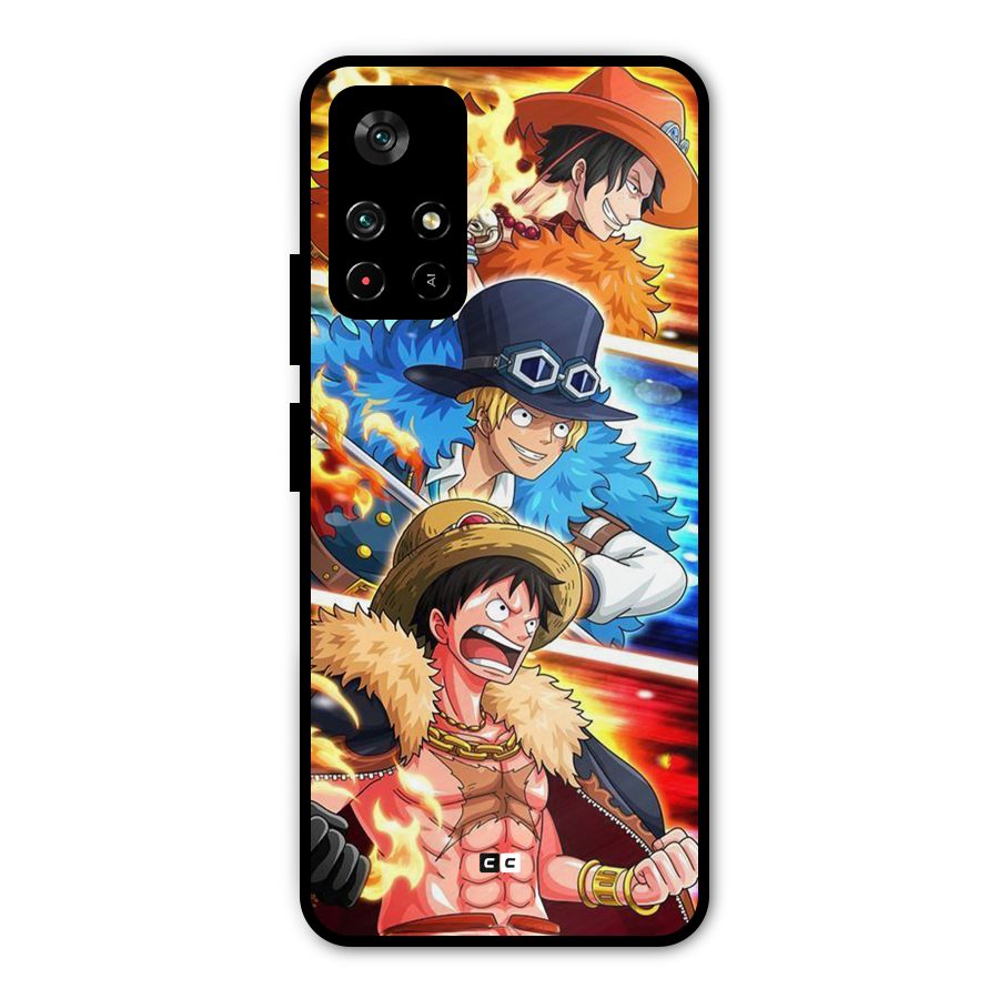 Pirate Brothers Metal Back Case for Redmi Note 11T 5G