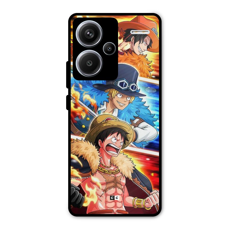 Pirate Brothers Metal Back Case for Redmi Note 13 Pro Plus