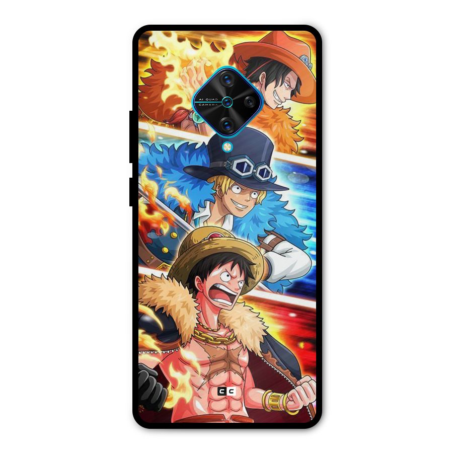 Pirate Brothers Metal Back Case for Vivo S1 Pro