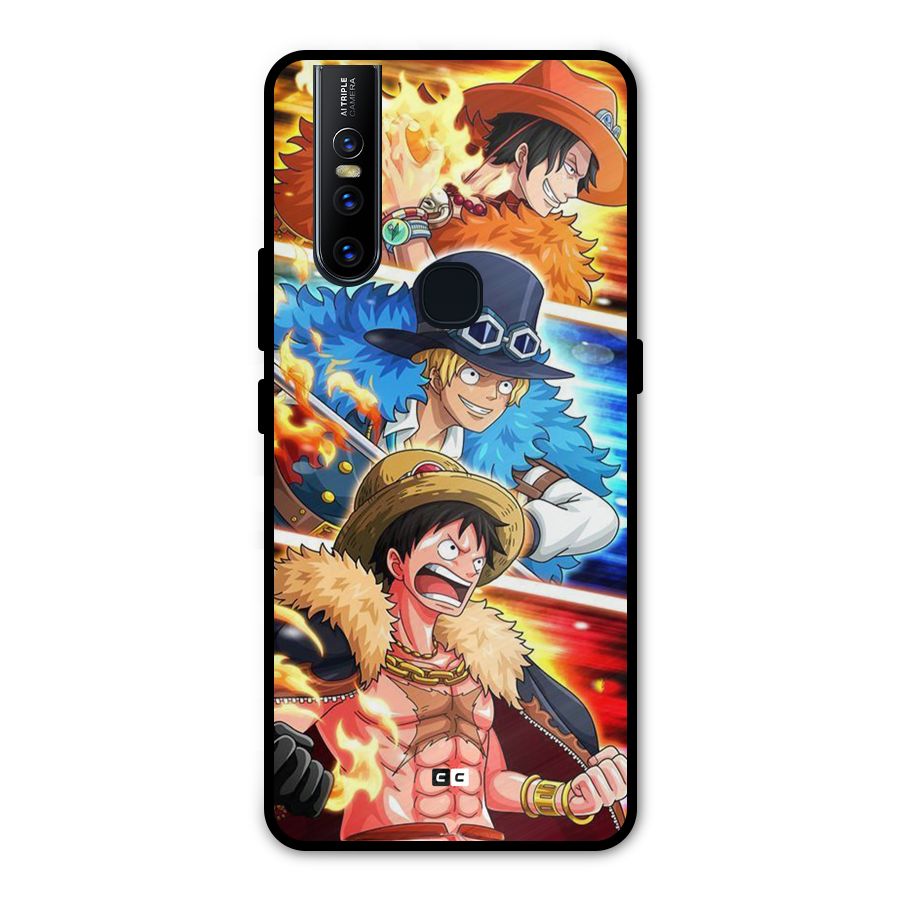 Pirate Brothers Metal Back Case for Vivo V15
