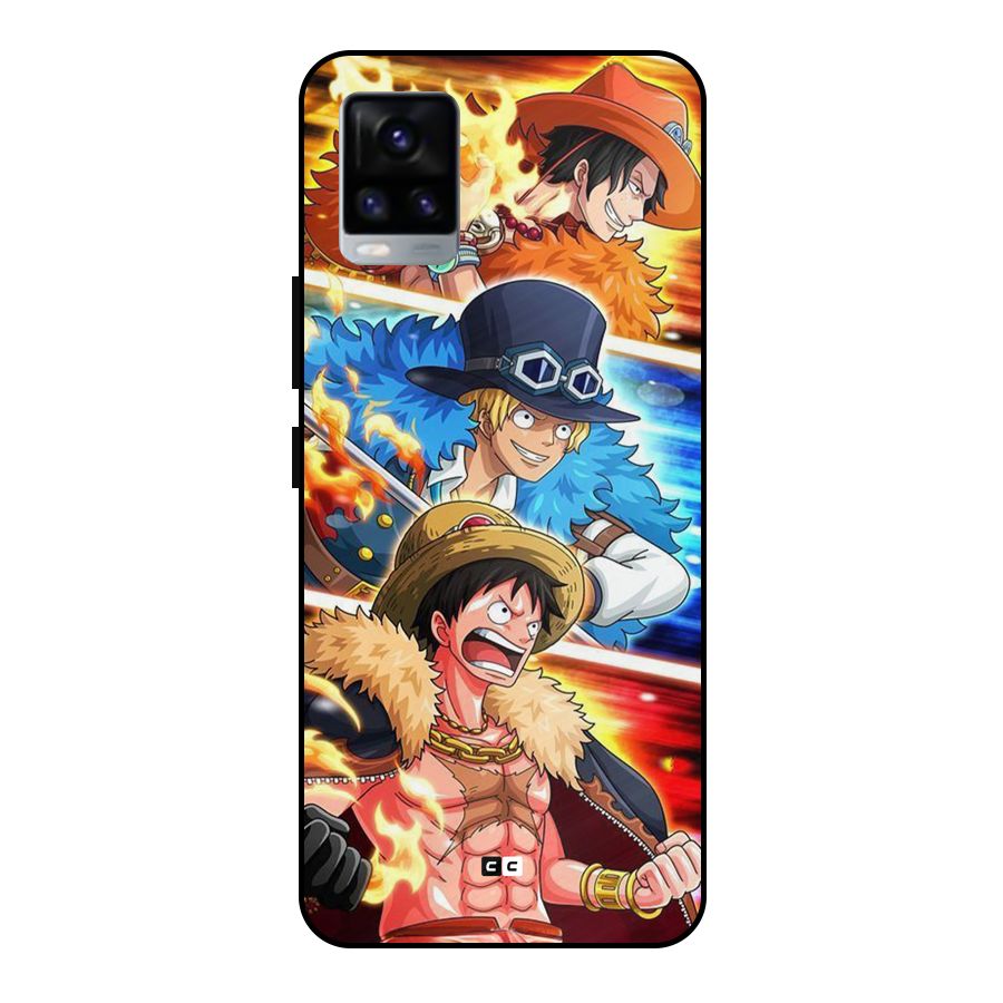 Pirate Brothers Metal Back Case for Vivo V20 2021