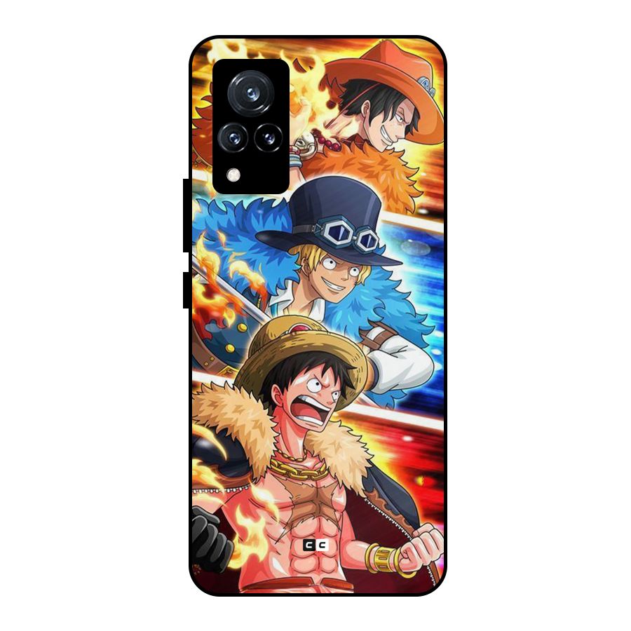 Pirate Brothers Metal Back Case for Vivo V21 5G