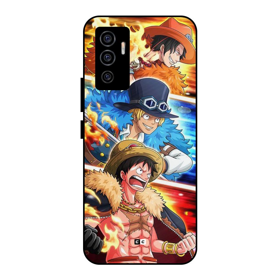 Pirate Brothers Metal Back Case for Vivo V23e