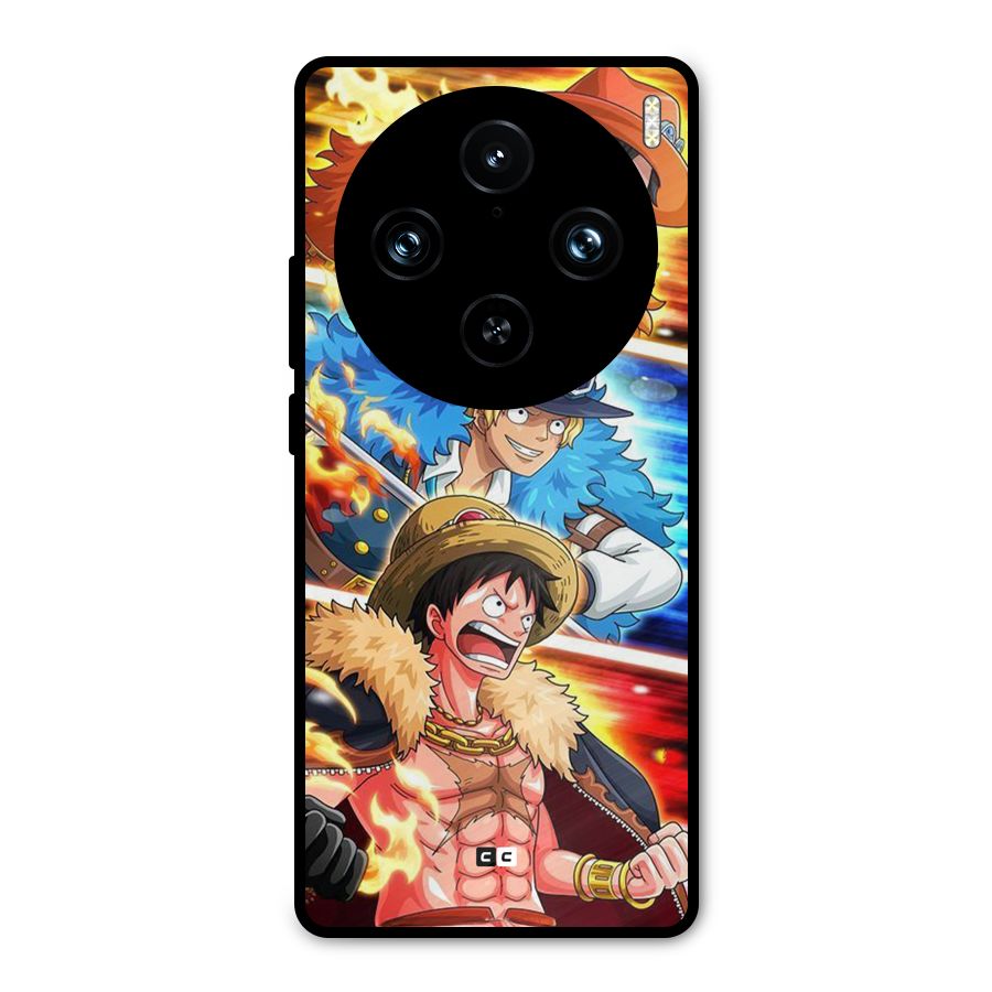 Pirate Brothers Metal Back Case for Vivo X100 Pro