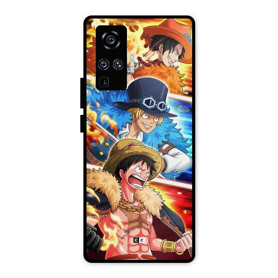 Pirate Brothers Metal Back Case for Vivo X50 Pro