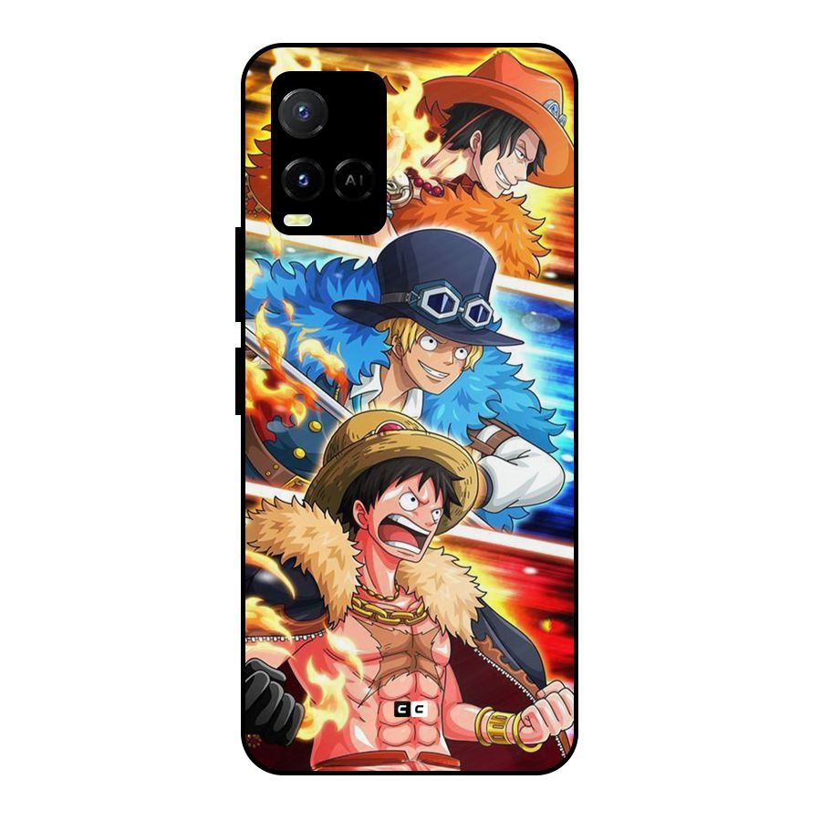 Pirate Brothers Metal Back Case for Vivo Y21G