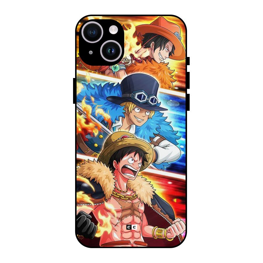 Pirate Brothers Metal Back Case for iPhone 14 Plus