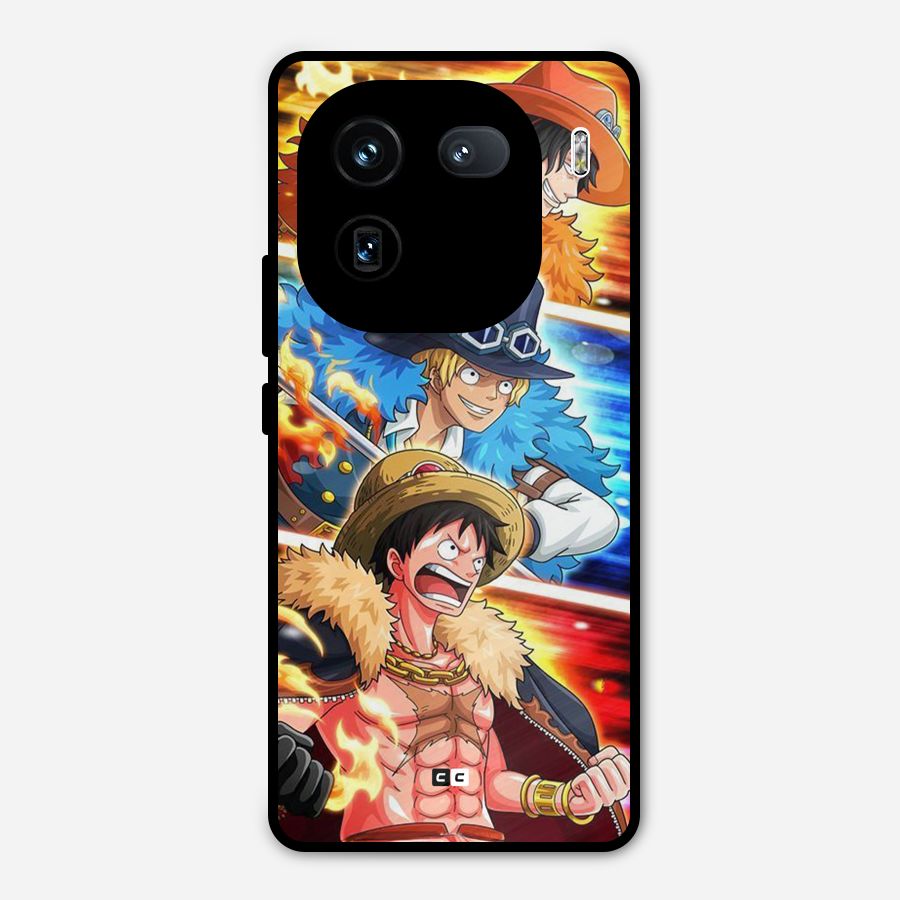 Pirate Brothers Metal Back Case for iQOO 12