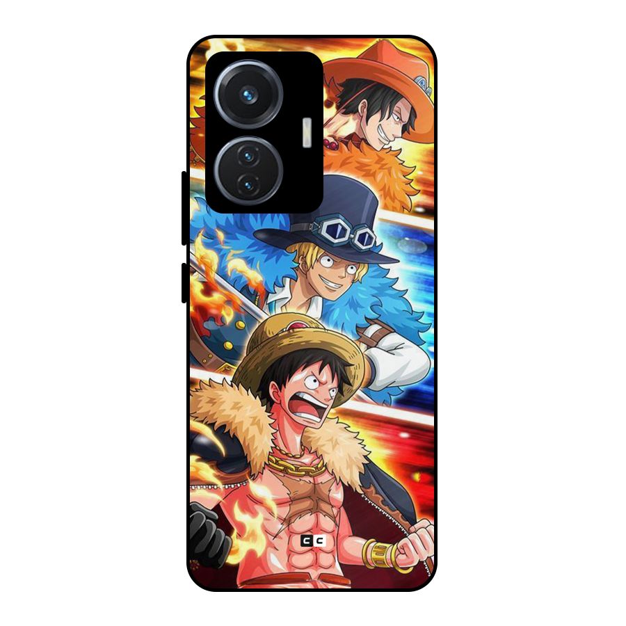 Pirate Brothers Metal Back Case for iQOO Z6 44W