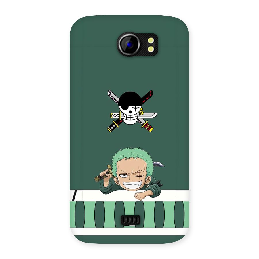 Pirate Hunter Zoro Back Case for Canvas 2 A110