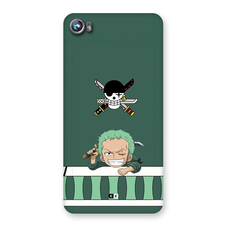 Pirate Hunter Zoro Back Case for Canvas Fire 4 (A107)